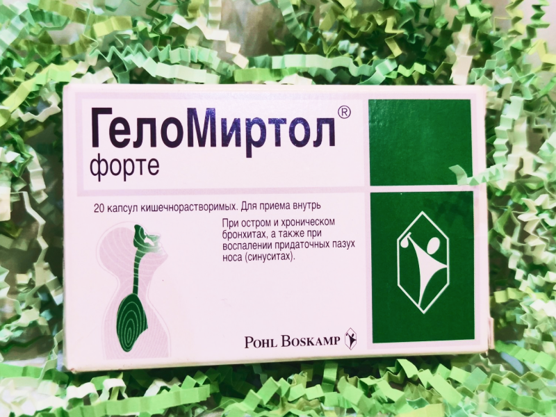 Промо-сайт лекарственного средства «ГелоМиртол» Промо-сайт лекарственного средства «ГелоМиртол»